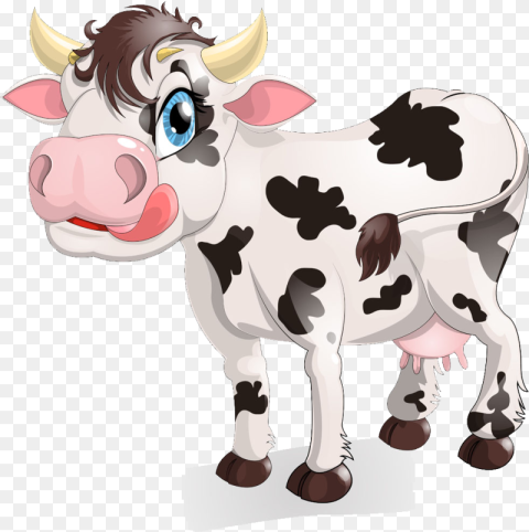 Dairy Clipart Bread Milk Cow Milk Cartoon Hd