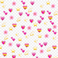 Freetoedit Love Pattern Background Emoji Star Emoji Hearts