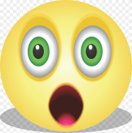 Graphic Smiley Emoji Emoticon Shock Flying Scared Schock