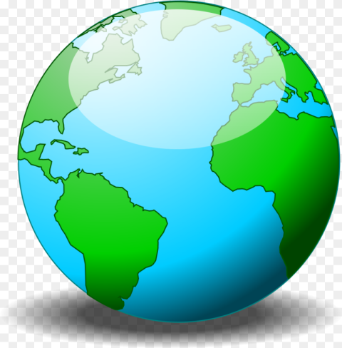 Simple Globe Vector Earth Png HD