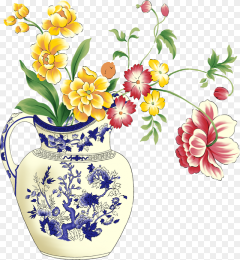 Vase Png Image Collage Flower Vase  Png
