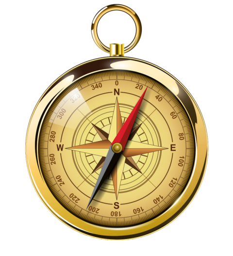 compass png gold