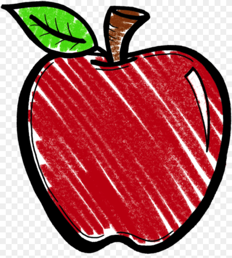 Apple Clipart Chalkboard Transparent Background Apple Clipart Hd , Free Png  Image- HubPNG