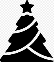Christmas Tree Christmas Pine Christmas Tree Vector Black