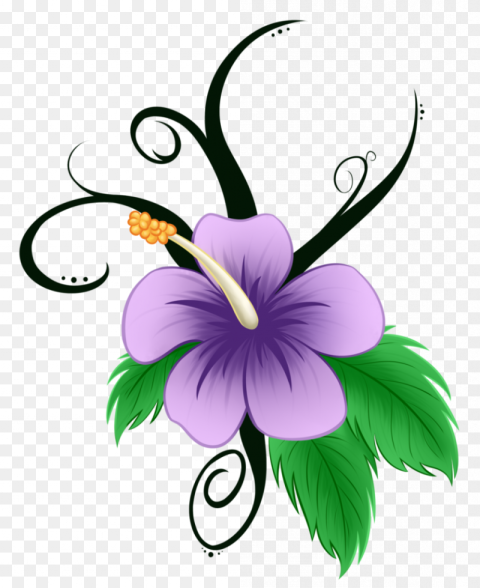 Hawaiian Flowers Clipart Flower Art Images Hd