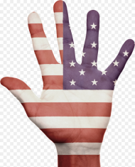 American Flag Hand Png Transparent