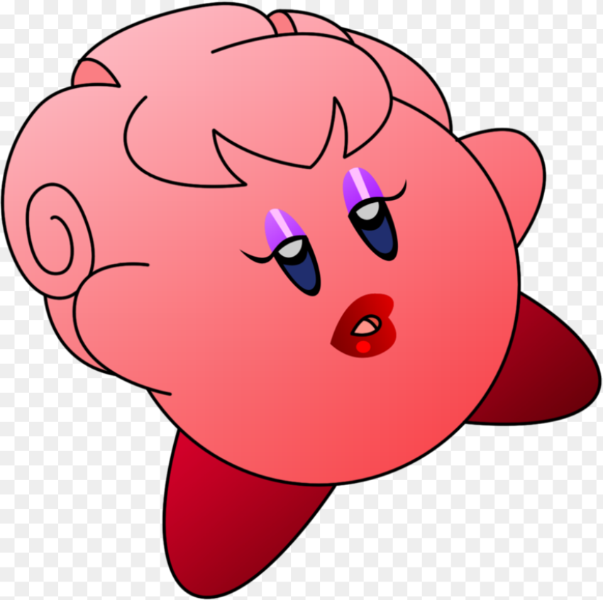 Kirby Tiff Cartoon Clip Art Kirby Ahegao Face