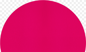 Pink Half Circle Png