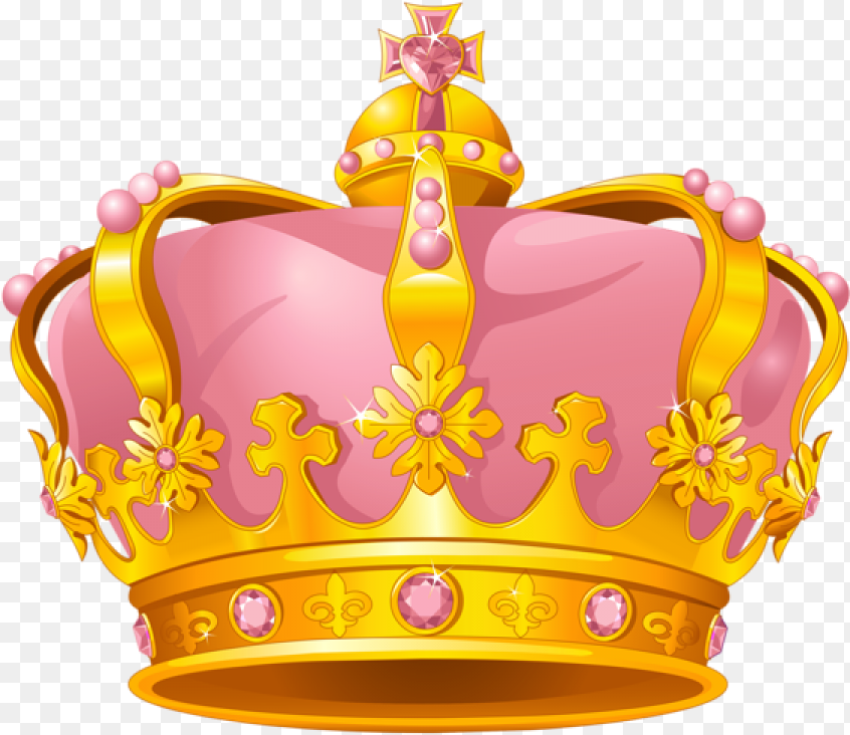 Pink Crown png for Queen Girl Clip Art