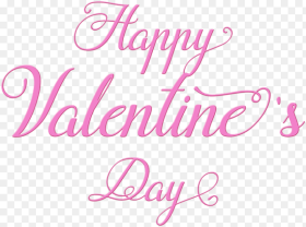 Free Png Download Happy Valentine S Day Pink