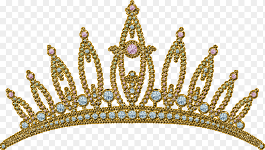 Transparent Diamond Crown png Tiara png