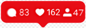 Instagram Heart Love Likes Comments Followers Carmine