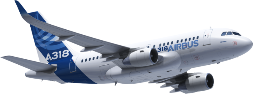 Airbus airplane png