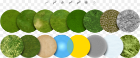 Brushes and Textures Circle Png