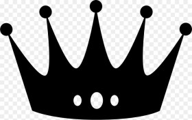 Crown Royalty Free Clip Art Transparent  Black