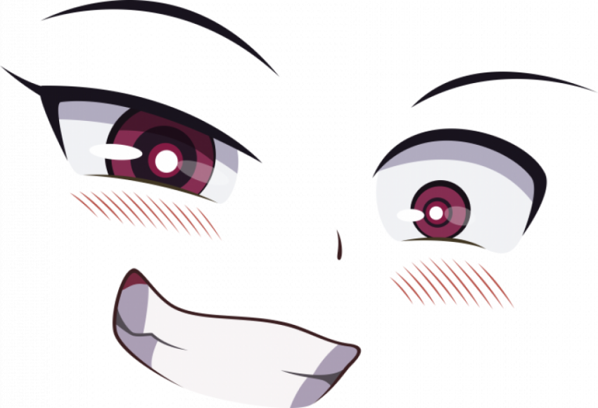 ahegao face png  clipart