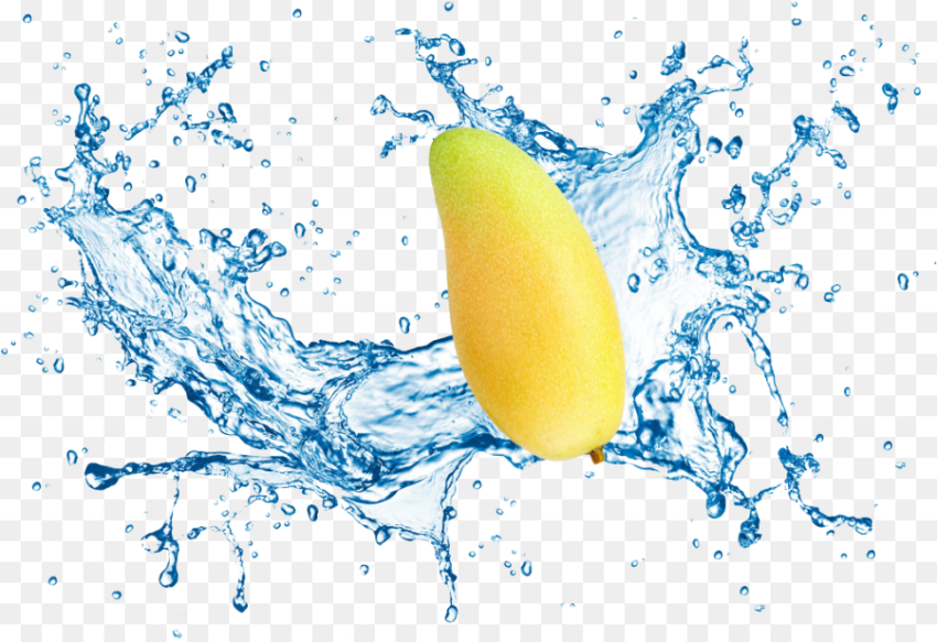 Fruit Water Splash Clipart Computer Transparent Background Water