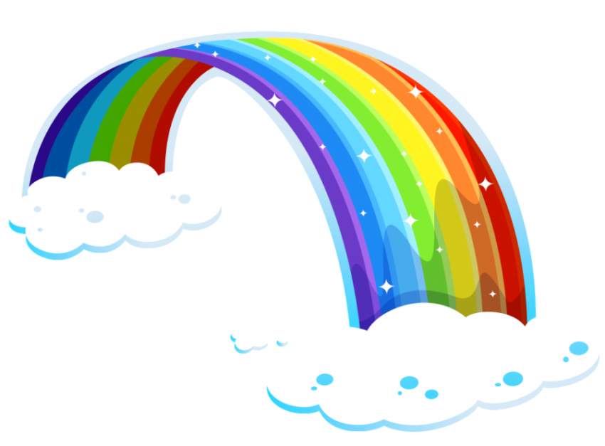 png rainbow clipart