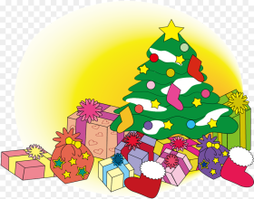 Christmas Winter Tree Gift Christmas Trees and Presents