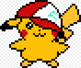 Pikachu Pixel Art Pokemon Png HD