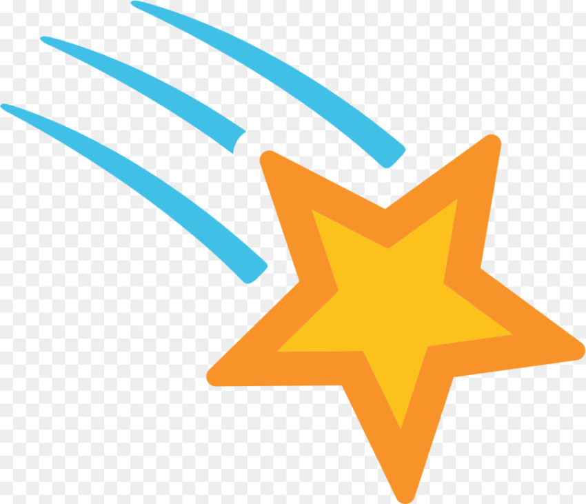 Transparent Sparkles Emoji Png Android Shooting Star Emoji