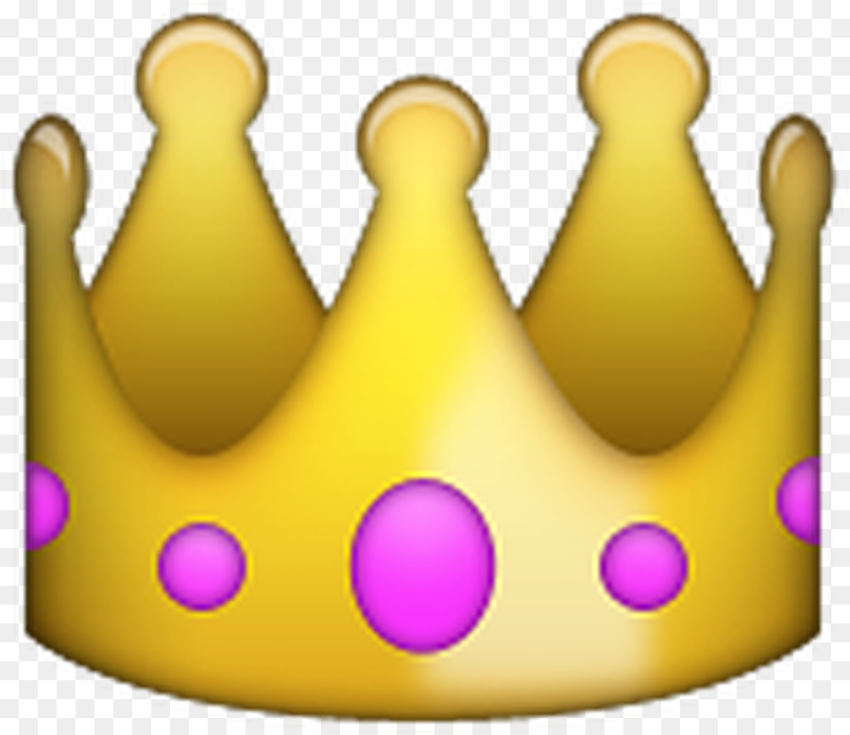 Crown Iphone Crown Emoji png Transparent png