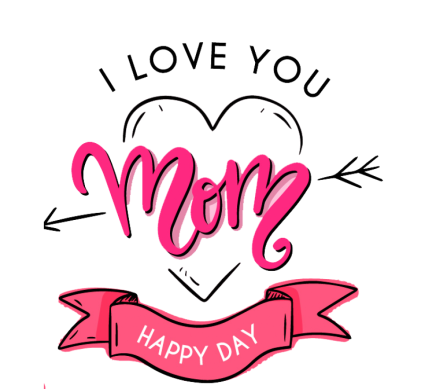 greeting design Happy Mothers day photo png