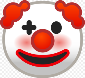 Transparent Clown Clipart Clown Emoji Png HD
