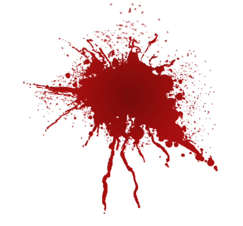 blood splatter png red - HubPNG