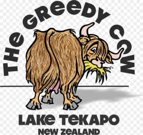 Colour Full the Greedy Cow Cafe Hd Png