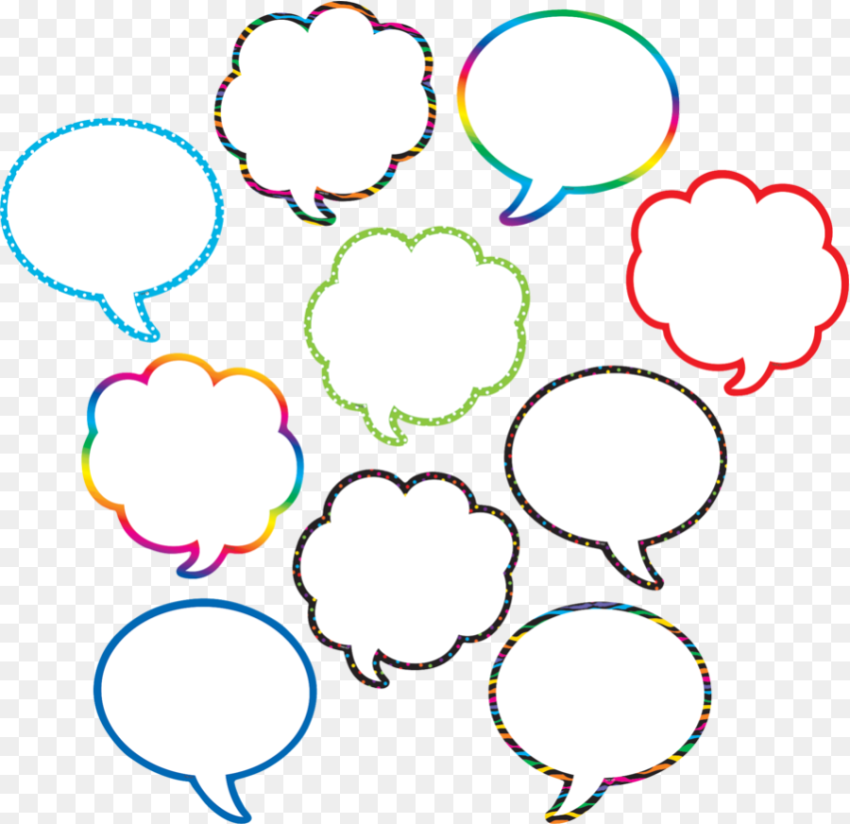 Tcr Speech Thought Bubbles Accents Image Light Hd