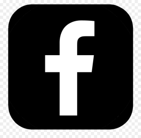 Facebook Icon Vector Black Clipart Png  Logo