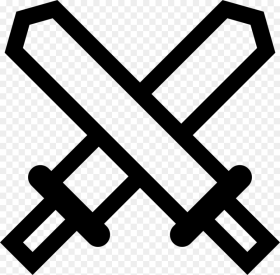 Swords Crossed Workout Icon Png Free Transparent Png