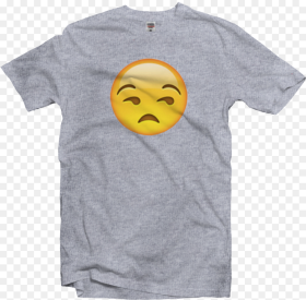 Transparent Side Eye Emoji Png T Shirt Png