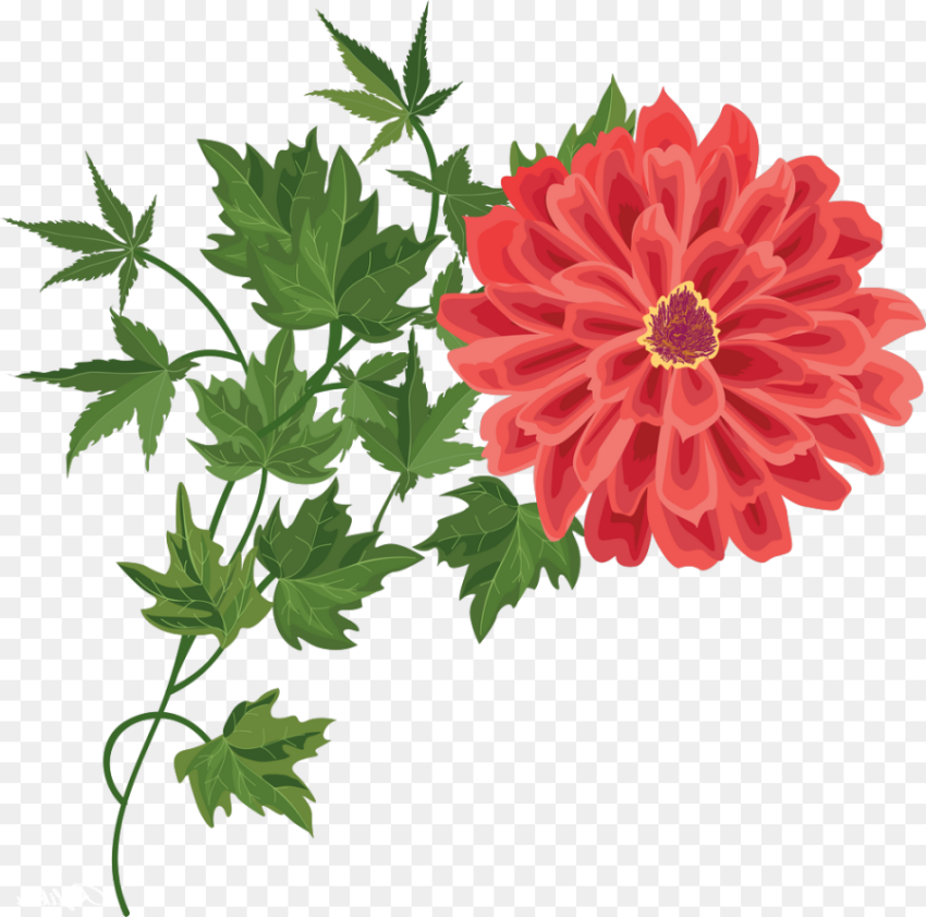 Free Beautiful Flower Vase With Flowers Png