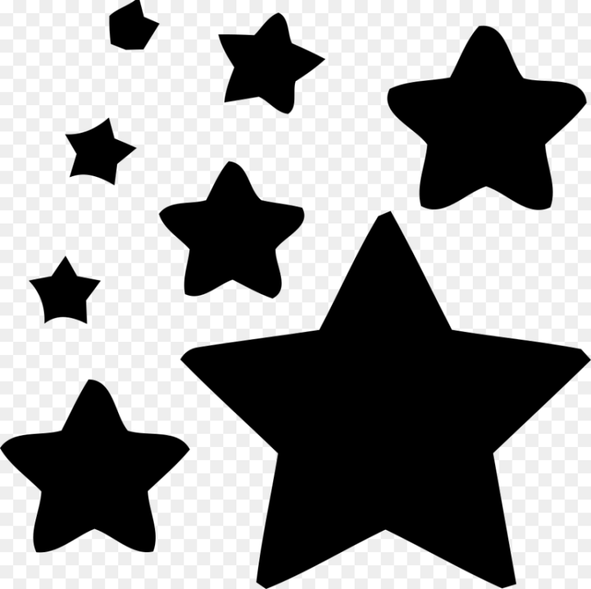 Stars Group Stars Shapes Png