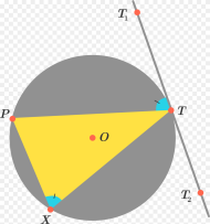 Alternate Angle Circle Theorem Png
