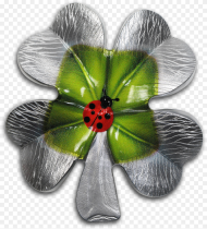 Republic of Cameroon Silver Clover Four Leaf