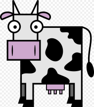Squared Animal Icon Set Png Cow Transparent