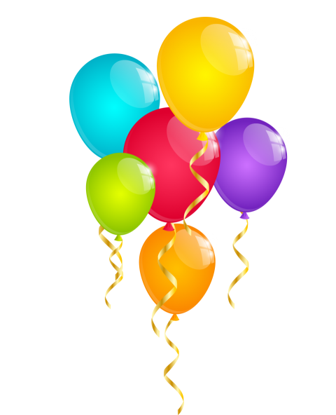 globos png clipart
