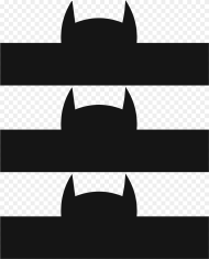 Cricut Batman Eyes Template Batman Hd Png Download