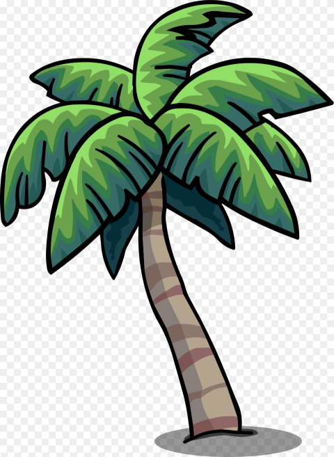 Tropical Palm Sprite Palm Tree Hammock Clipart Hd
