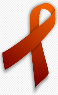 Orange Ribbon Png Blood Cancer Awareness Symbol Transparent