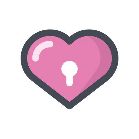 key heart emoji png