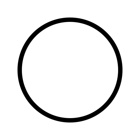 circle png black color
