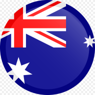 Australia Flag Circle Png