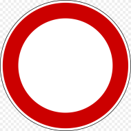 Circle Slash Png Red Circle Outline Transparent Png