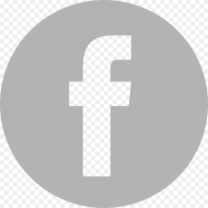 Fb Icon Png Facebook Logo Grey Circle Transparent