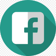 Flat Design Facebook Logo Png HD