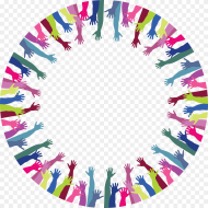Hands in Circle Png Transparent